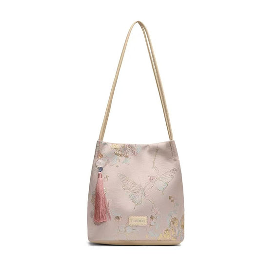 New Chinese-style bucket bag